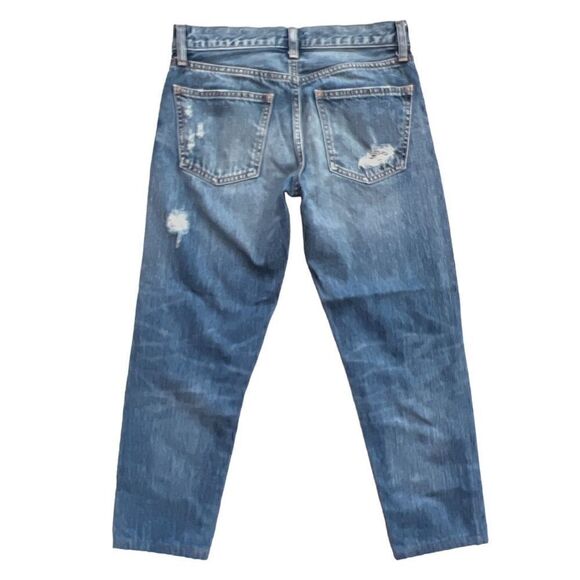 Moussy Distressed Slim Jeans - Picture 6 of 7